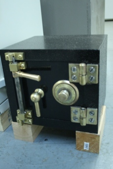 Used Antique Mosler Coffer Safe